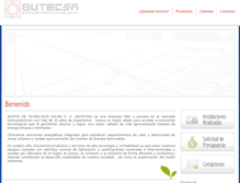 Tablet Screenshot of butecsa.com